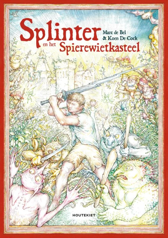 Splinter en het spierewietkasteel – Marc De Bel – boek cover