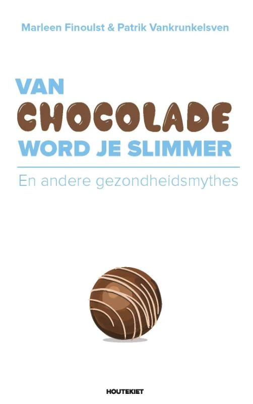 Van chocolade word je slimmer – boek cover