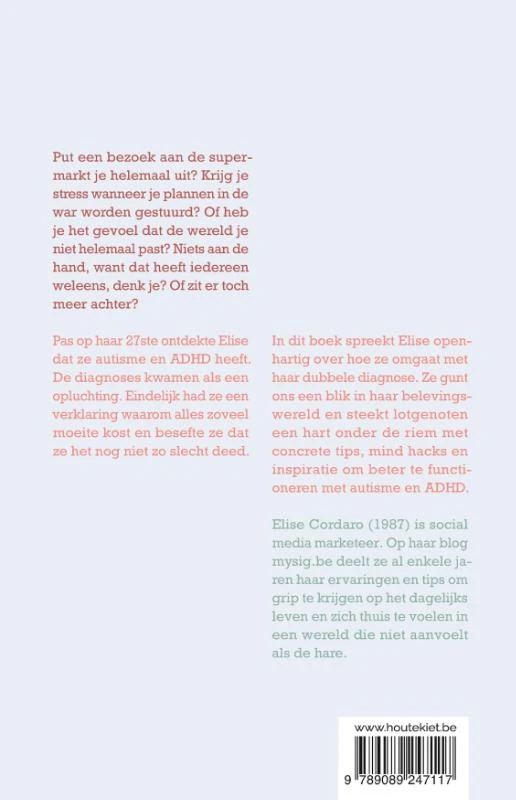 Anders gaat ook – Elise Cordaro – boek cover