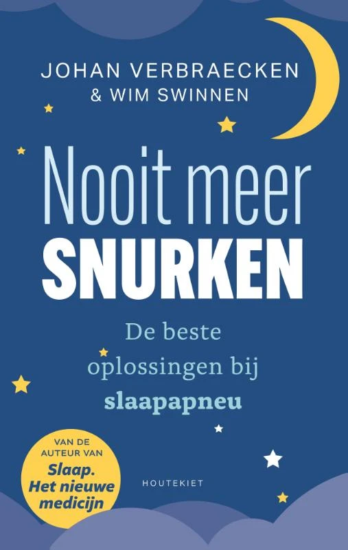 Nooit meer snurken – Johan Verbraecken – boek cover