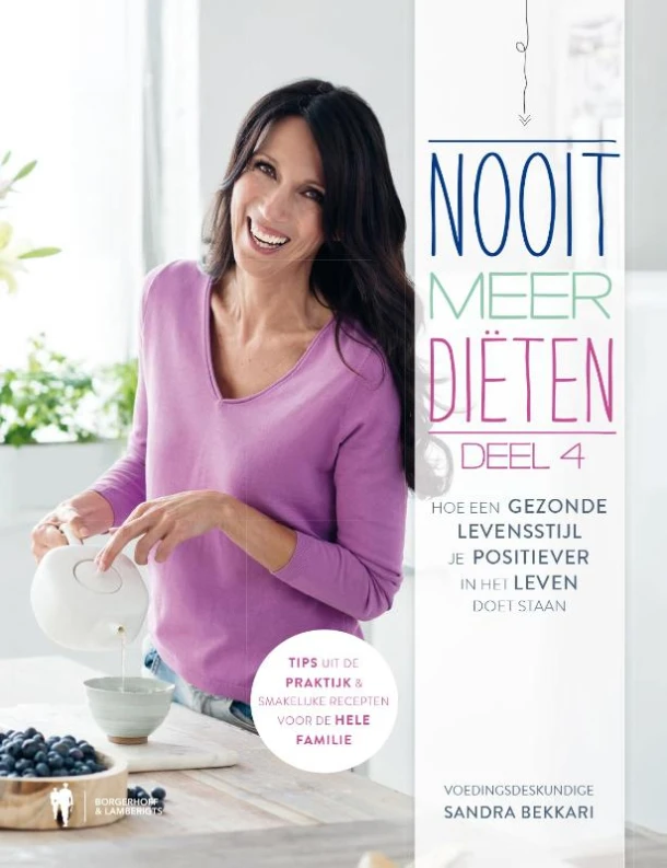 Nooit meer diëten 4 – Sandra Bekkari – boek cover