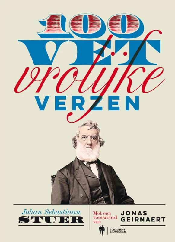 100 vet vrolijke verzen – Johan Sebastiaan Stuer – boek cover
