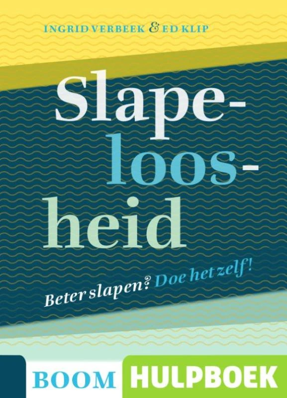 Slapeloosheid – Ingrid Verbeek – boek cover