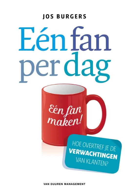 Eén fan per dag – Jos Burgers – boek cover
