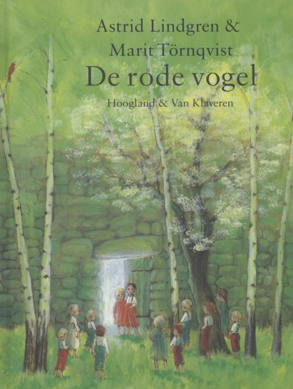 De rode vogel – Astrid Lindgren – boek cover