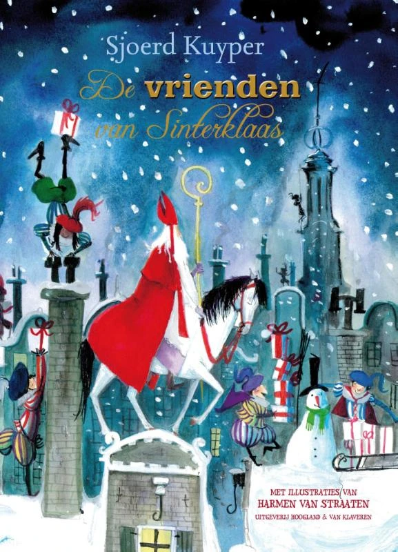 De vrienden van Sinterklaas – Sjoerd Kuyper – boek cover