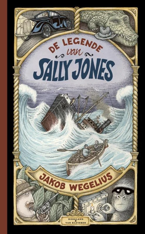 De legende van Sally Jones – Jakob Wegelius – boek cover