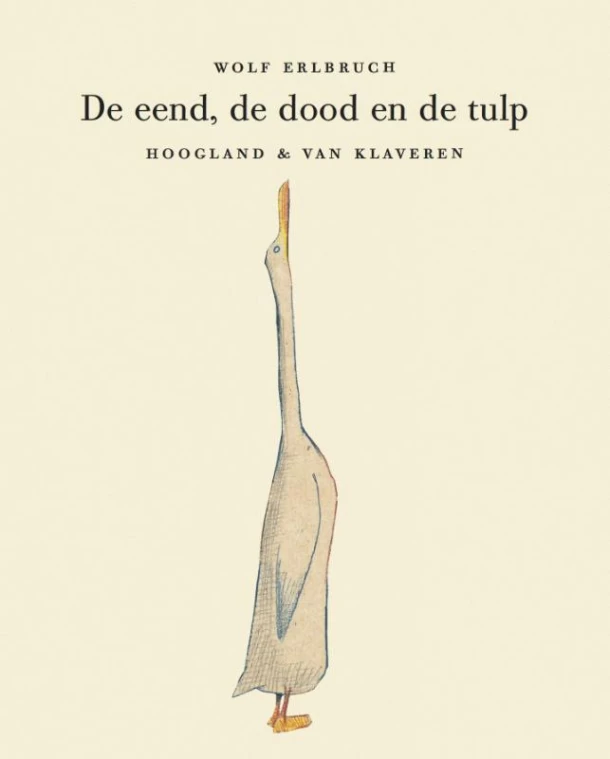 De eend, de dood en de tulp – Wolf Erlbruch – boek cover