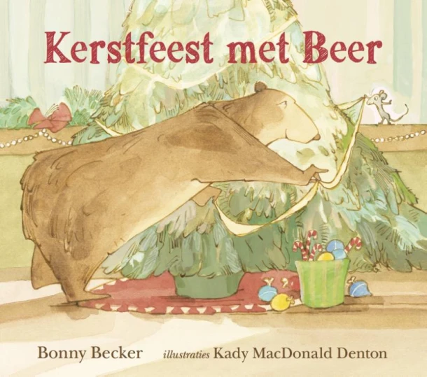 Kerstfeest met Beer – Bonny Becker – boek cover
