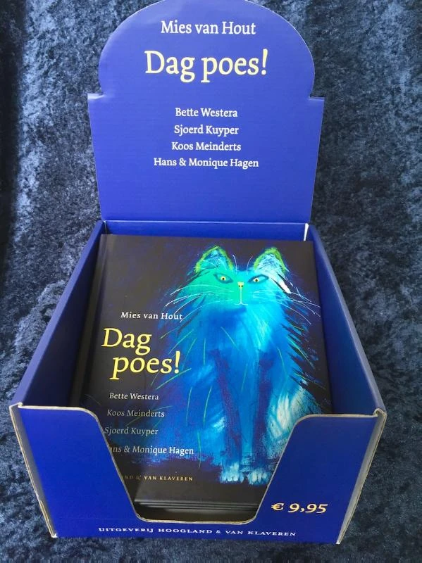 Dag poes! mini editie - display 10 exemplaren – Mies van Hout – boek cover