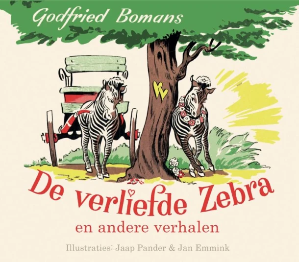 De verliefde zebra en andere verhalen – Godfried Bomans – boek cover