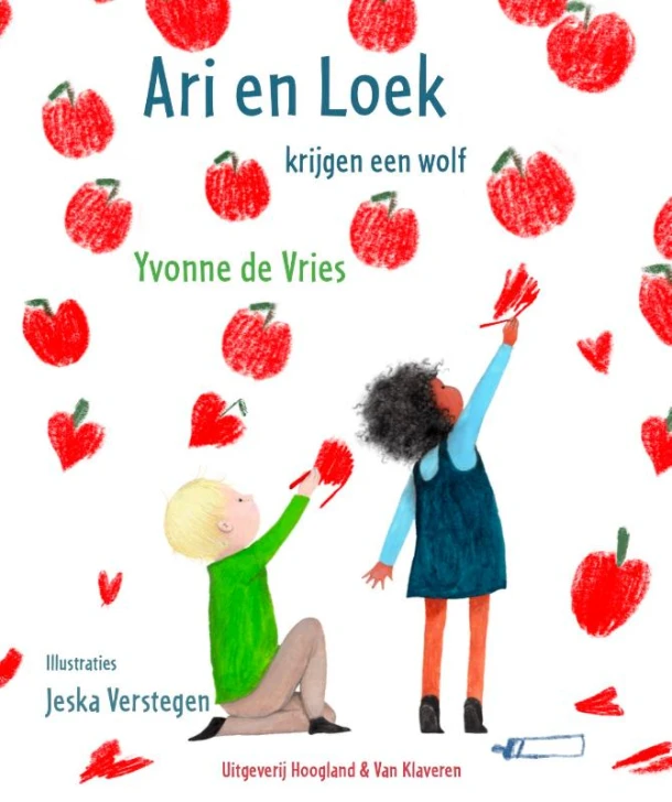Ari en Loek krijgen een wolf – Yvonne de Vries – boek cover