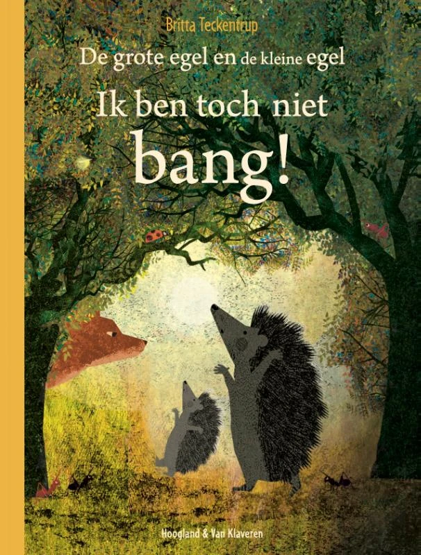 Ik ben toch niet bang! – Britta Teckentrup – boek cover