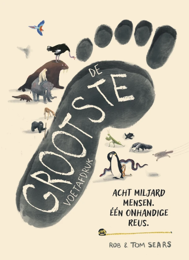 De grootste voetafdruk – Rob Sears – boek cover