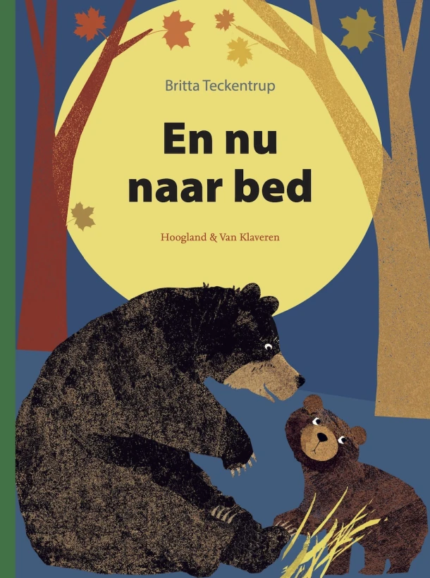 En nu naar bed – Britta Teckentrup – boek cover