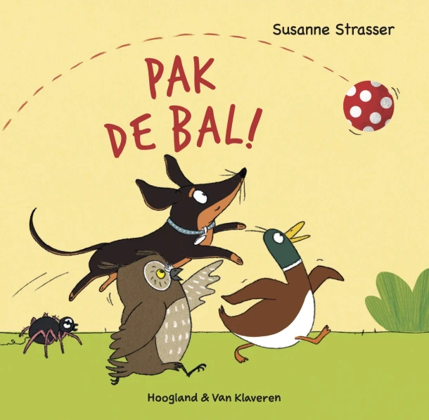 Pak de bal! – Susanne Strasser – boek cover