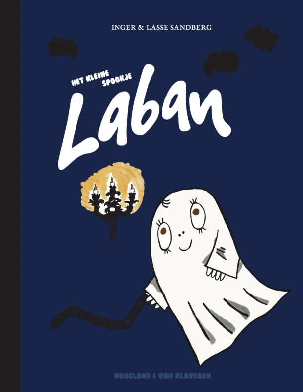 Het kleine spookje Laban – Inger Sandberg – boek cover