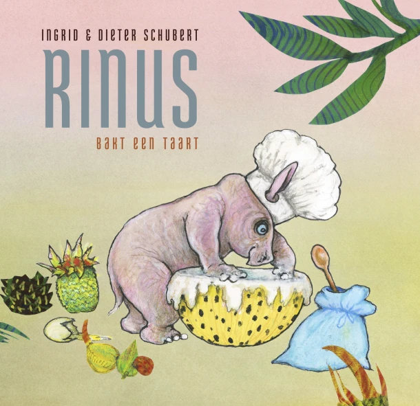 Rinus bakt een taart – Ingrid Schubert – boek cover