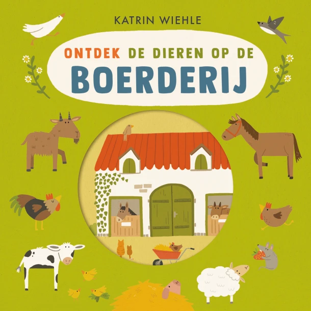 Dieren op de boerderij – Katrin Wiehle – boek cover