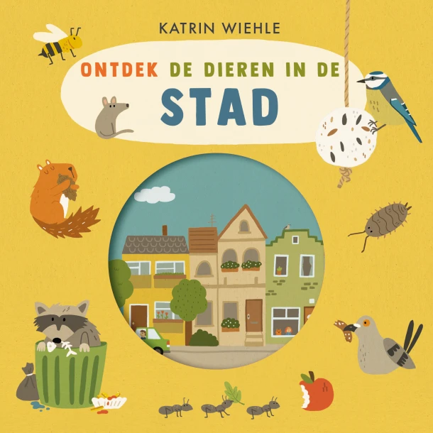 Dieren in de stad – Katrin Wiehle – boek cover