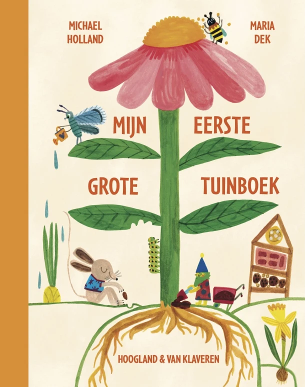 Mijn eerste grote tuinboek – Michael Holland – boek cover
