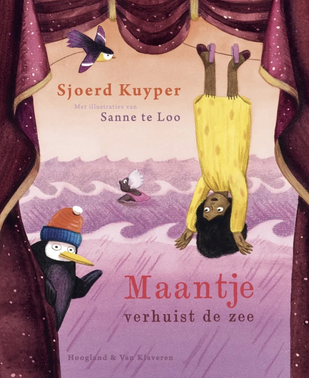 Maantje verhuist de zee – Sjoerd Kuyper – boek cover