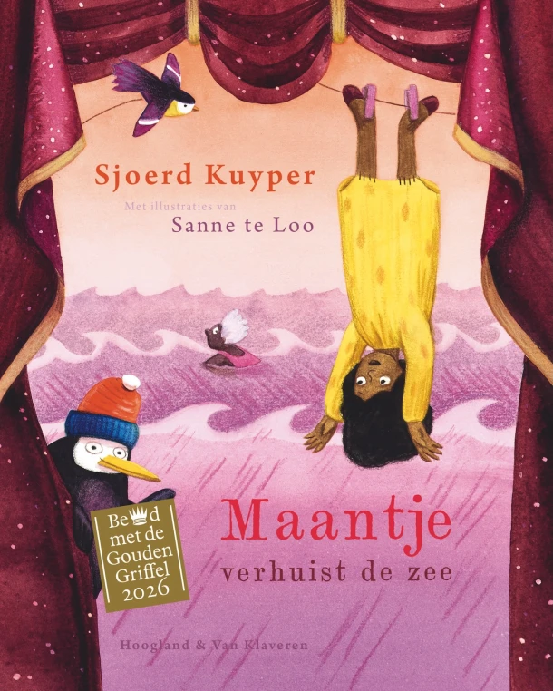 Maantje verhuist de zee – Sjoerd Kuyper – boek cover