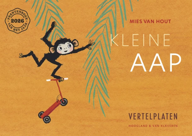 Kleine Aap - vertelplaten - kamishibai – Mies van Hout – boek cover
