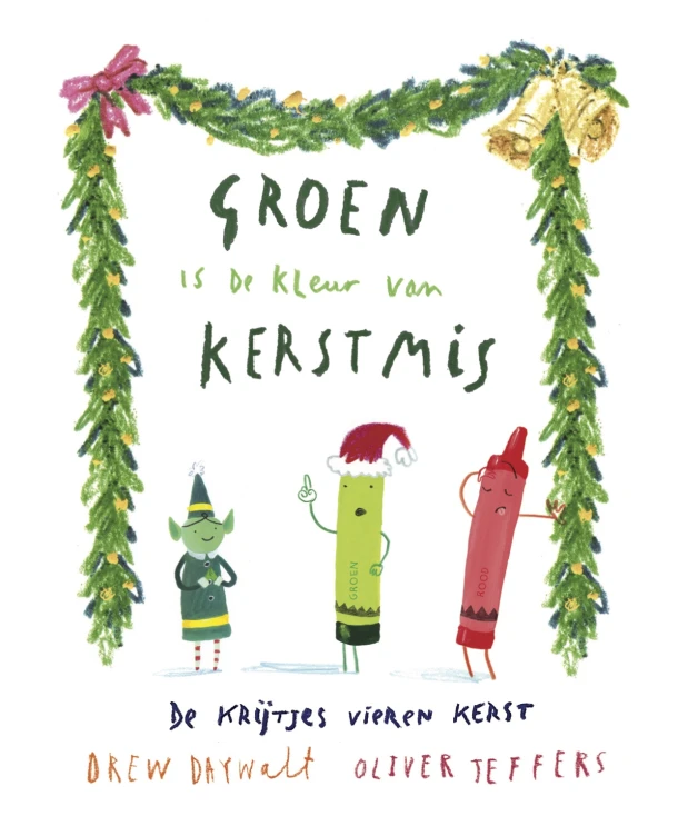 Groen is de kleur van Kerstmis – Drew Daywalt – boek cover