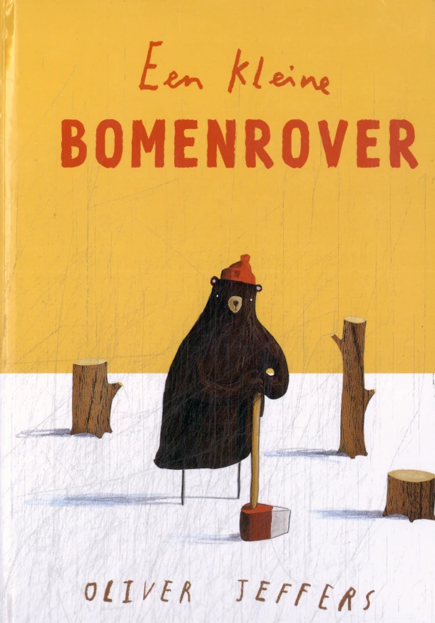 Een kleine bomenrover – Oliver Jeffers – boek cover