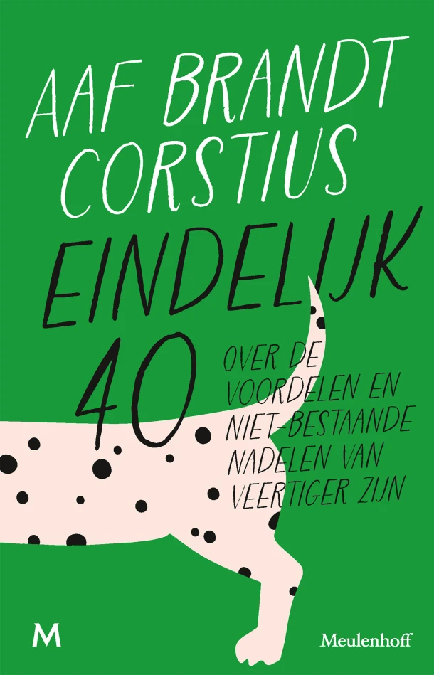 Eindelijk 40 – Aaf Brandt Corstius – boek cover