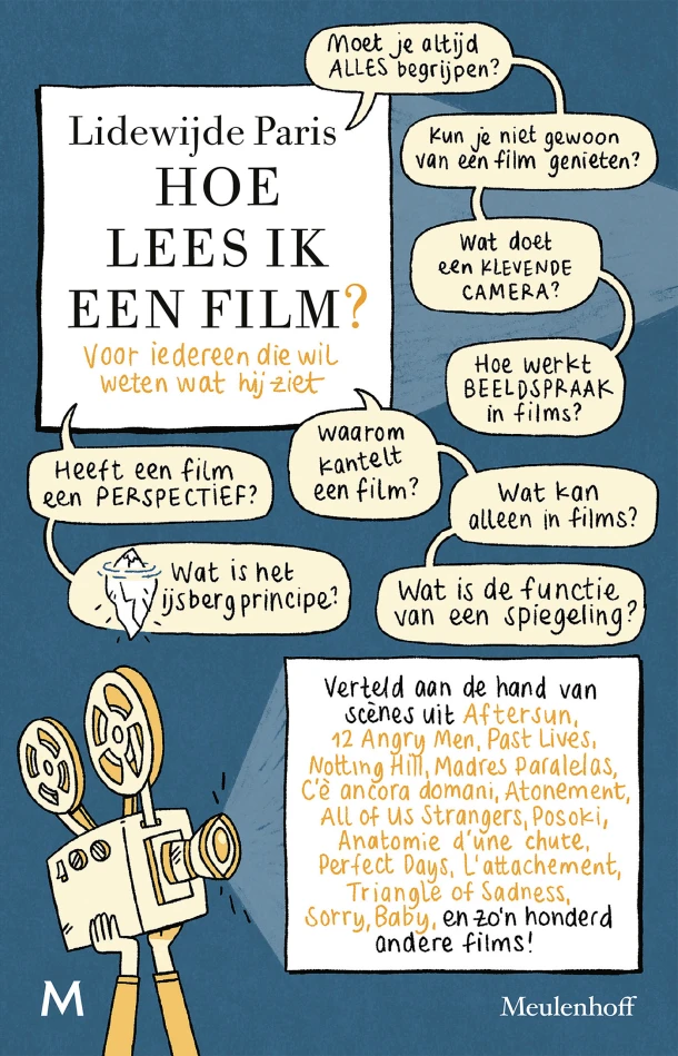 Hoe lees ik een film? – Lidewijde Paris – boek cover
