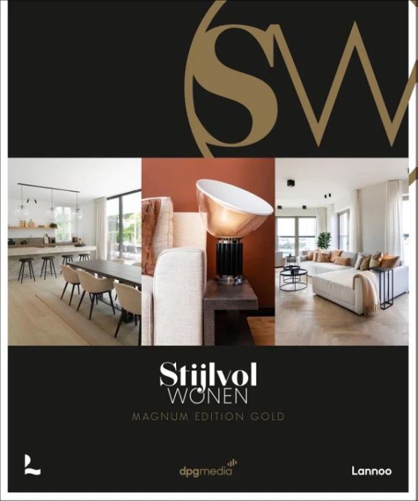 Stijlvol Wonen Magnum Edition GOLD – Leen Verstraelen – boek cover