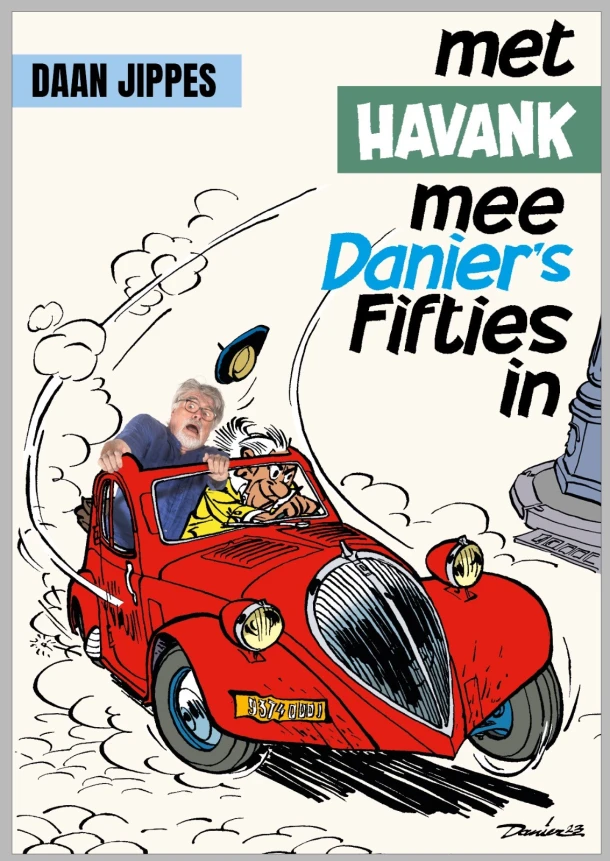 Met Havank mee Danier's Fifties in – Daan Jippes – boek cover