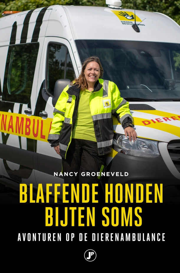 Blaffende honden bijten soms – Nancy Groeneveld – boek cover