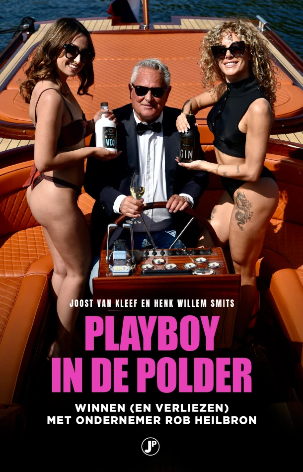 Playboy in de polder – Joost van Kleef – boek cover