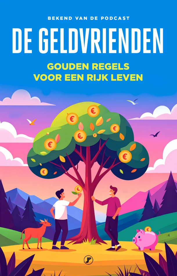 De geldvrienden – Thijs van Bruxvoort – boek cover