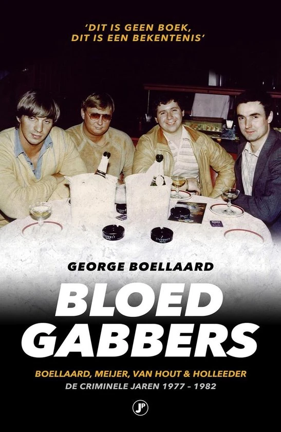 Bloedgabbers – George Boellaard – boek cover