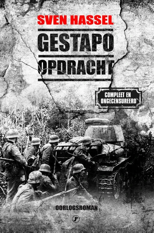Gestapo opdracht – Sven Hassel – boek cover