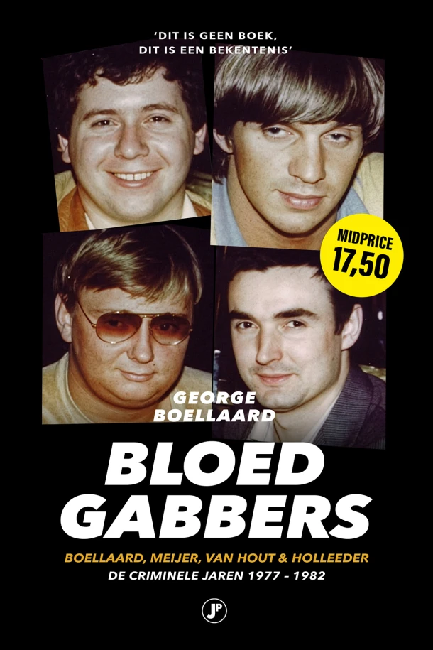 Bloedgabbers – George Boellaard – boek cover
