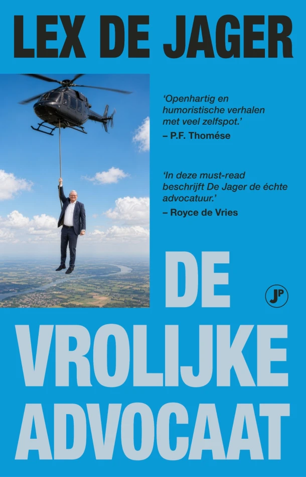 De vrolijke advocaat – Lex de Jager – boek cover