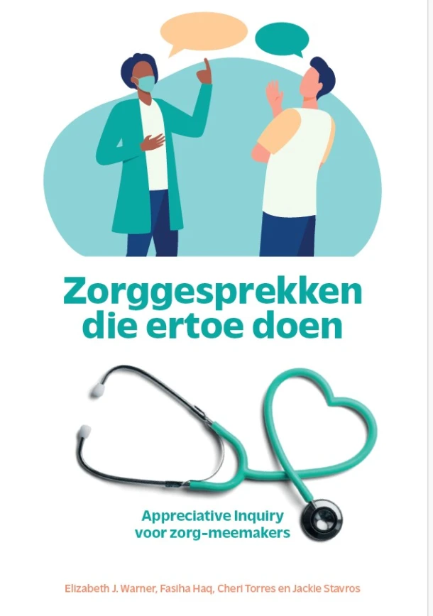 Zorggesprekken die ertoe doen – Elizabeth Warner – boek cover