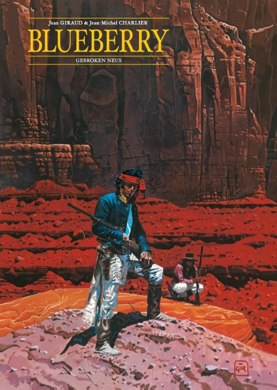 Gebroken neus / De wereld van Gir – Jean Giraud – boek cover