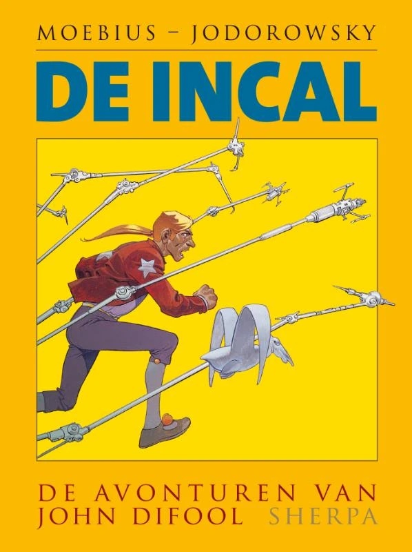 De Incal – Moebius – boek cover