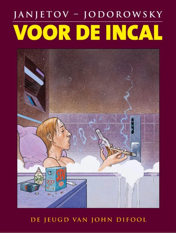 Voor de incal – Alejandro Jodorowsky – boek cover