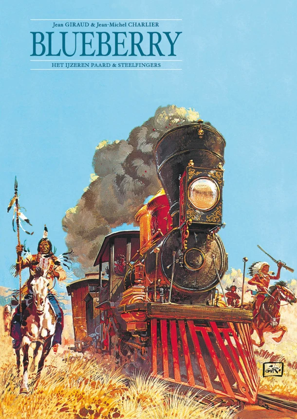 Het ijzeren paard & Steelfingers – Jean-Michel Charlier – boek cover