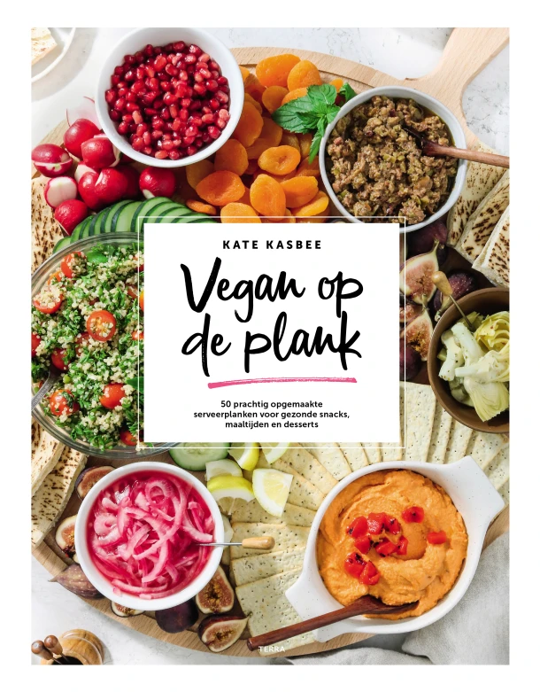 Vegan op de plank – Kate Kasbee – boek cover