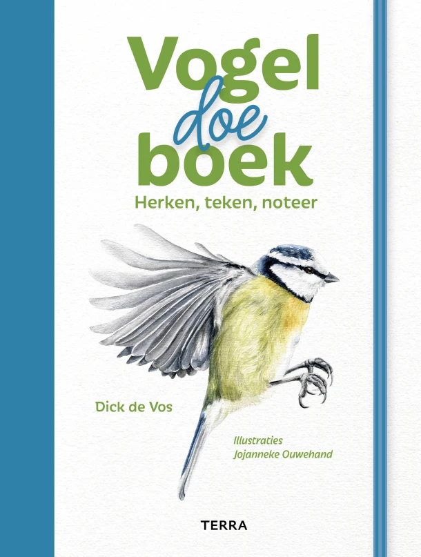 Vogeldoeboek – Dick de Vos – boek cover