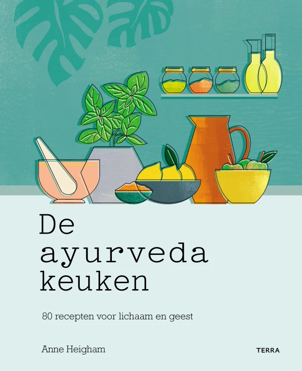 De Ayurveda keuken – Anne Heigham – boek cover