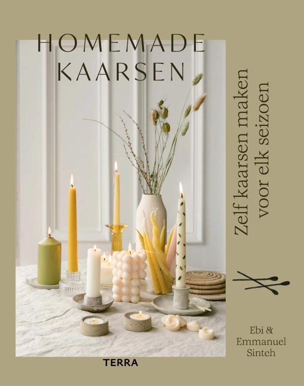 Homemade - Kaarsen – Ebi Sinteh – boek cover